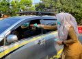 Dinkes Muba Bagikan Seribu Masker untuk Lindungi Warga