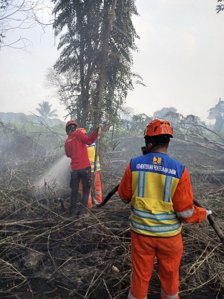 Kementerian PU Perkuat Dukungan Air untuk Tangani Karhutla di Kalimantan dan Jambi