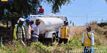 Selamatkan 18,6 Hektare Sawah di Sumbawa, Kementerian PU Salurkan 25 Ribu Liter Air Irigasi