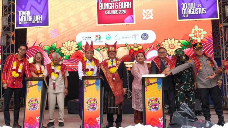 Festival Bunga dan Buah Karo Didorong Menuju Ajang Internasional