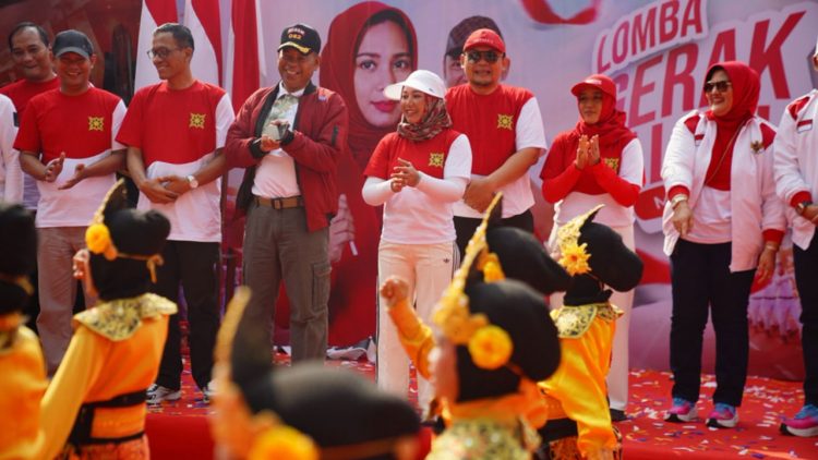 Gerak Jalan Merah Putih Mojokerto Diikuti Hingga 120 Regu