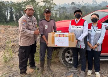 Karhutla Dekati Kawasan Rehabilitasi Orang Utan di Samboja