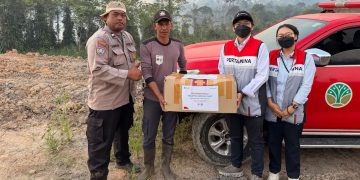 Karhutla Dekati Kawasan Rehabilitasi Orang Utan di Samboja