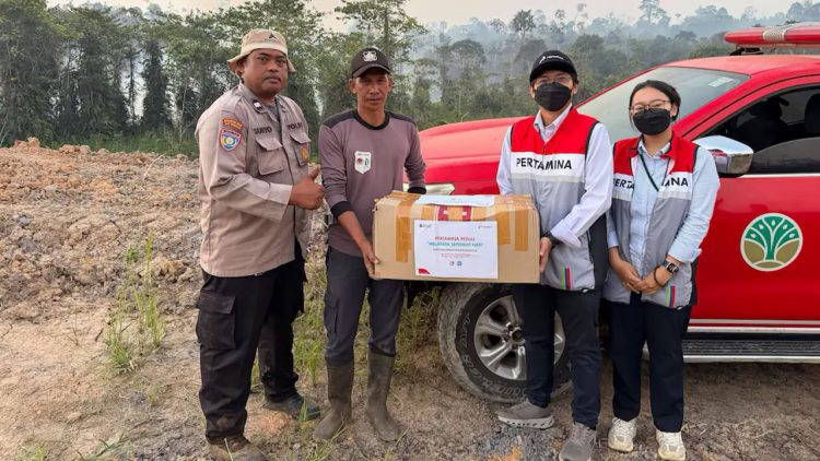 Karhutla Dekati Kawasan Rehabilitasi Orang Utan di Samboja