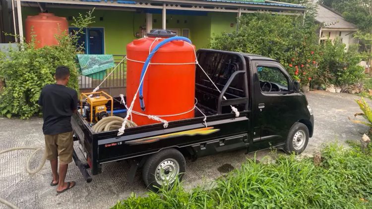 Permintaan Air Tandon di Balikpapan Melonjak