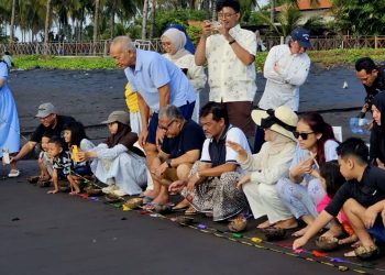 20 Tukik Dilepasliarkan di Pantai Banyuwangi