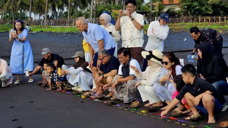 20 Tukik Dilepasliarkan di Pantai Banyuwangi