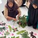 Siswa Aceh Belajar Teknik Membuat Ecoprint