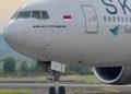 Erupsi Anak Krakatau Ganggu Penerbangan Bandara SIM Menuju Jakarta