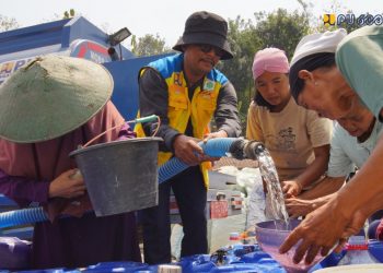 Kementerian PU Salurkan 23,2 Juta Liter Air Bersih Hadapi Kekeringan di Jateng dan Jatim