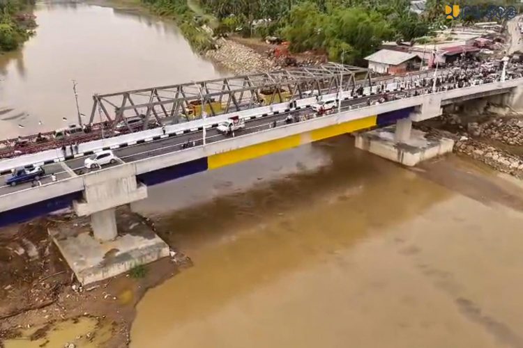 Jembatan Duplikasi Krueng Tingkeum di Aceh Beroperasi Penuh