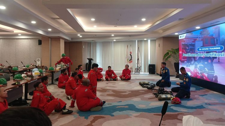 ASDP Perkuat Kesiapsiagaan Darurat, Latih Personel Sertifikasi Damkar 