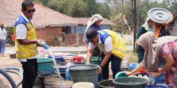 Kementerian PU Salurkan 286 Ribu Liter Air Bersih ke 10 Daerah di Jawa Barat