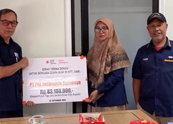 PT PAL Indonesia Salurkan Bantuan Rp83 Juta Untuk Korban Bencana NTT