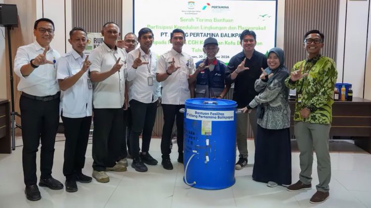 KPB Salurkan Komposter Dukung Pengelolaan Sampah Balikpapan
