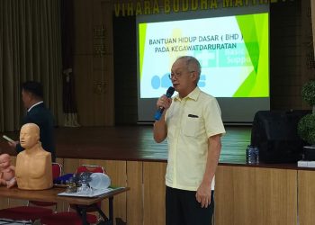 Pengurus Vihara di Balikpapan Ikuti Pelatihan Bantuan Hidup Dasar