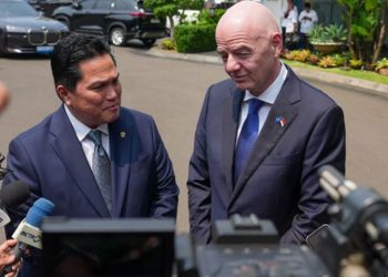 Presiden FIFA Temui Prabowo di Istana