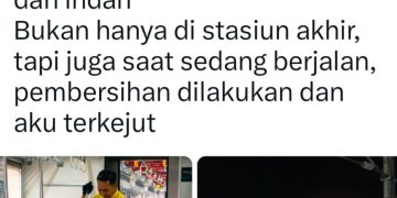 Kebersihan KRL Diapresiasi Netizen Jepang