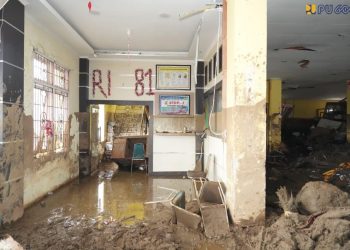 Gedung Pemerintahan di Solok Diperbaiki, Akibat Banjir Bandang