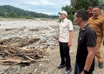 Irigasi Seunong Rusak Libatkan Warga Gotong Royong Memperbaiki
