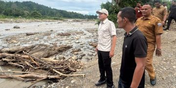 Irigasi Seunong Rusak Libatkan Warga Gotong Royong Memperbaiki