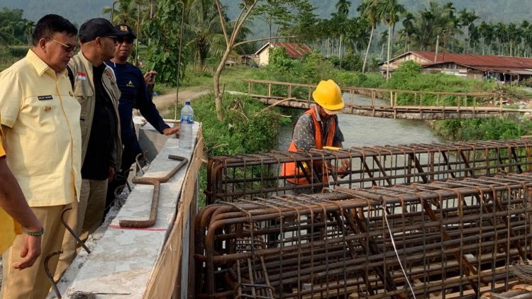 Jembatan Lawe Kisam Ditargetkan Rampung Desember 2026