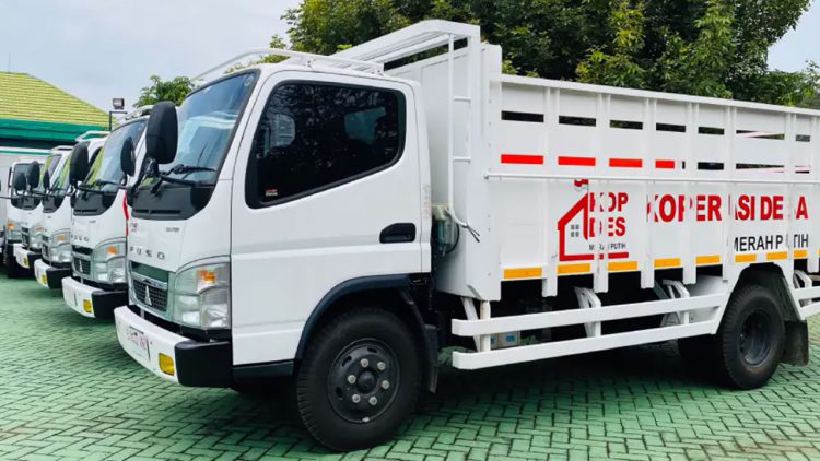 Asahan Terima 27 Truk untuk Dukung Operasional Koperasi Desa Merah Putih